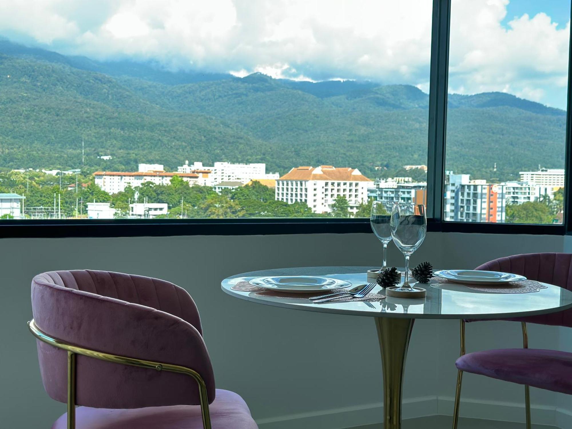 Mountain & City View Panorama At Nimman Chiang Mai Esterno foto
